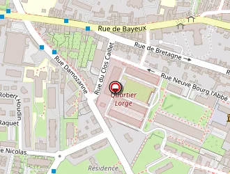 Carte de Rapid Market à Caen