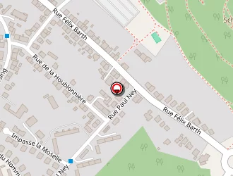 Carte de Hôtel Mercure à Forbach