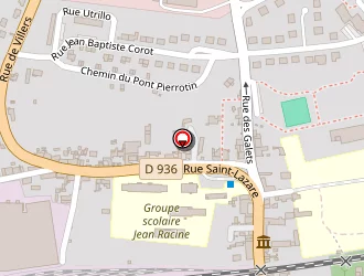 Carte de La Poste à Ferté-milon (la)