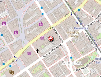 Carte de Dacquin à Caen