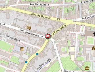 Carte de Fredepannage à Caen