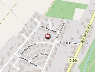 Carte de Ecole Primaire à Diesen