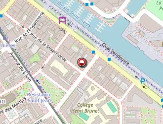 Carte de Librairie L'eau Vive à Caen