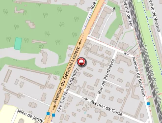 Carte de Gagnaire Anne à Chantilly