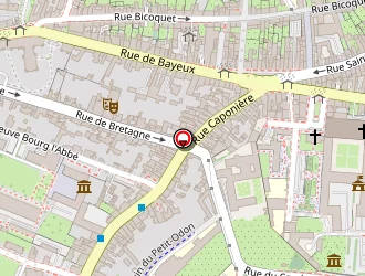 Carte de Ritchie John à Caen