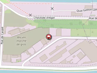 Carte de Dep 14 à Caen