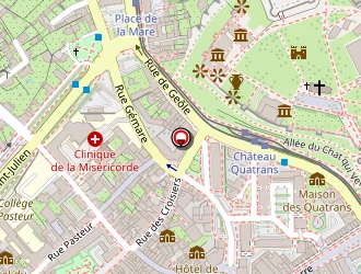 Carte de Louis Pion à Caen