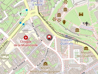 Carte de Hôtel Kyriad Caen Centre à Caen