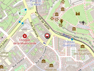 Carte de Etam à Caen