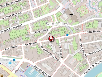 Carte de Lycée Professionnel Sainte Ursule à Caen