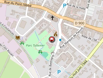 Carte de Bonneaud à Périers