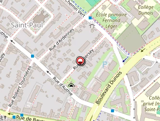 Carte de Bitot à Caen