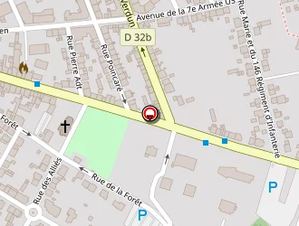 Carte de Greta Lorraine Est à Forbach