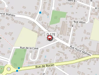 Carte de Cercle Hippique De Gouvieux à Gouvieux