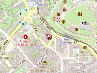 Carte de Institut L'o De Beauté à Caen