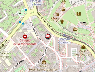 Carte de A La Folie's à Caen