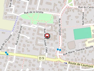 Carte de Complexe Sportif à Carpiquet