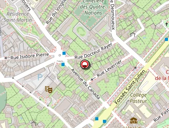 Carte de Action Nett Services à Caen