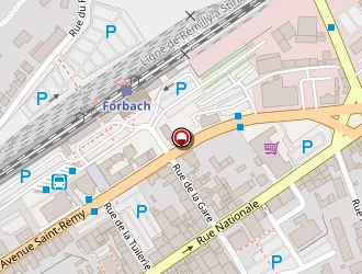 Carte de Briot Guy à Forbach