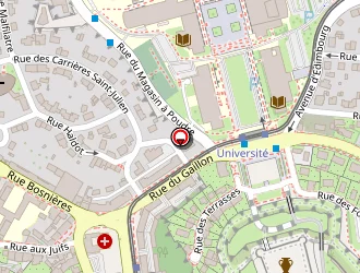 Carte de Modena-pizza à Caen