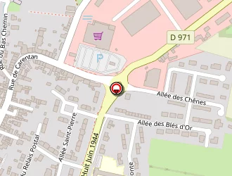 Carte de Le Rex à Périers