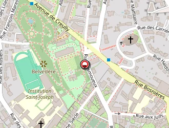 Carte de Foyer Des Etudiantes à Caen