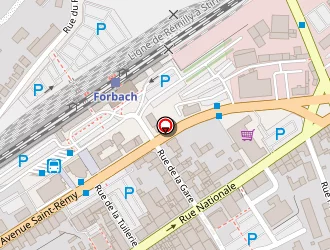 Carte de Thill Béttina à Forbach