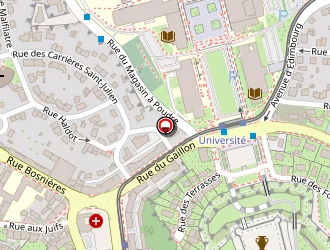 Carte de Boulangerie Pâtisserie Du Gaillon à Caen