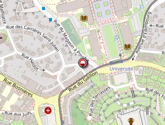 Carte de Bar De La Fac à Caen