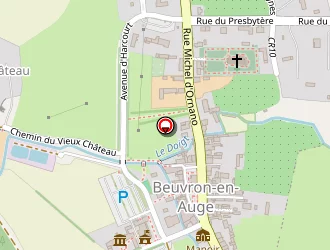 Carte de Histoire D'hier à Beuvron-en-auge