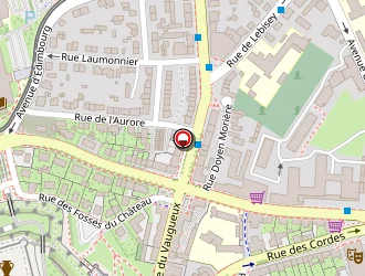 Carte de Hugues Boutin Immobilier à Caen