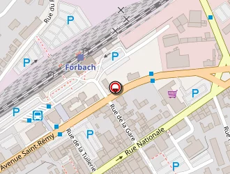 Carte de La Cravache D'or à Forbach