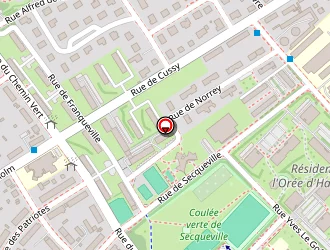 Carte de Boudin Chantal à Caen