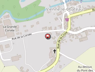 Carte de La Madeleine à Vienne-le-château