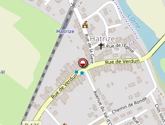 Carte de Aire De Jeux à Hatrize