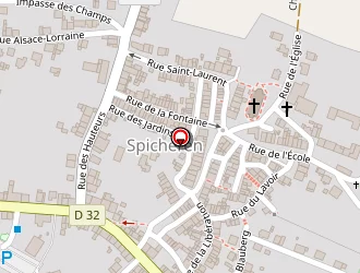 Carte de Malick Philippe à Spicheren