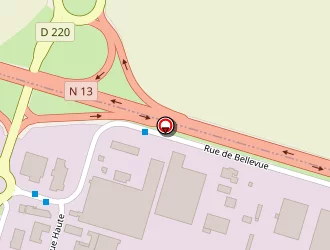 Carte de Penet Plastiques à Carpiquet