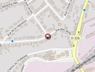 Carte de Régie De Quartiers De Forbach à Forbach