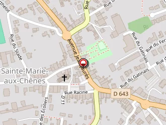 Carte de Fegele Stéphane à Sainte-marie-aux-chênes