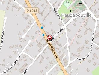 Carte de Guyomard à Heudebouville