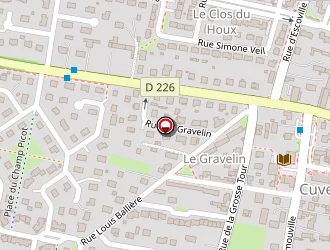 Carte de Easy à Cuverville