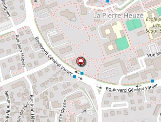 Carte de Institut Lemonnier à Caen