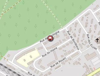 Carte de Hoffmann à Creutzwald