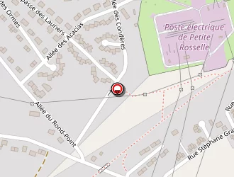 Carte de Errica Robert à Forbach