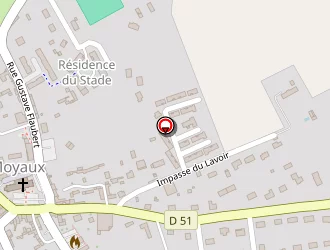 Carte de La Poste à Moyaux