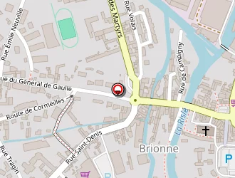 Carte de Tetxi à Brionne