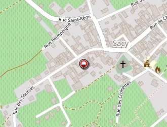 Carte de Perseval Bruno à Sacy