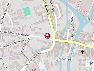 Carte de Horlaville Philippe à Brionne