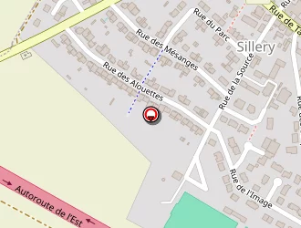 Carte de Lasson Nelly à Sillery