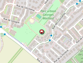 Carte de Cimetière Parc à Caen